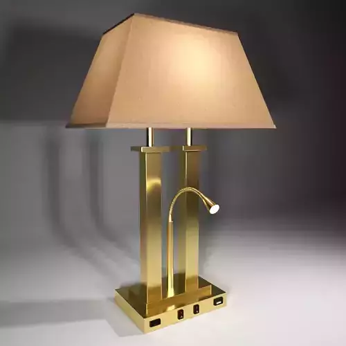 Lampshade-Bedside lamp 3D Model
