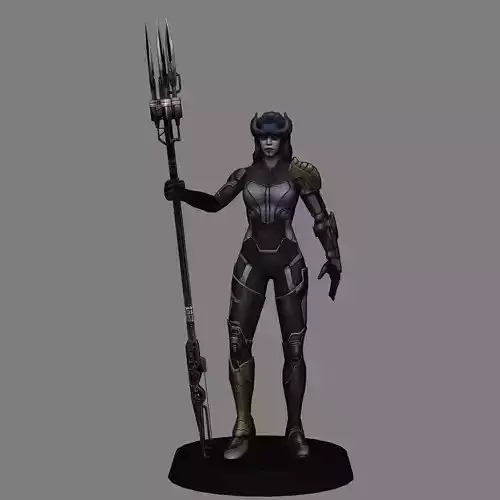 Proxima Midnight Avengers Endgame LOW POLY 3D print model