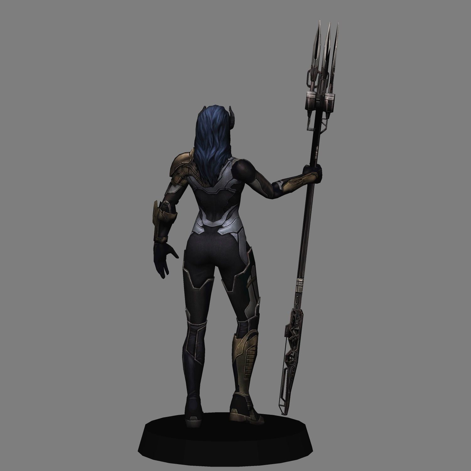 Proxima Midnight Avengers Endgame LOW POLY 3D print model 3D print model_3