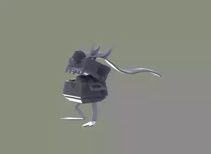 Trapjaw The Boxhound Courier DOTA 2 3D Model