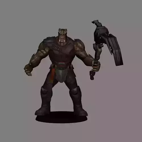 Cull Obsidian Avengers Endgame LOW POLY 3D print model