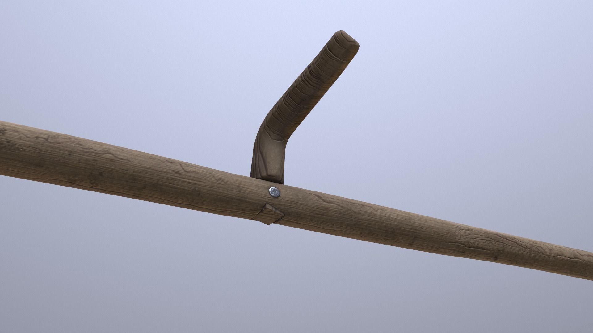 Scythe Low-poly death Low-poly 3D model_5