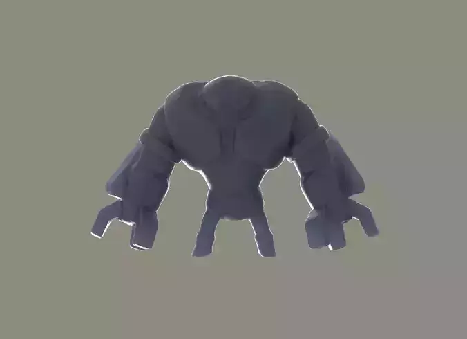 Vaal The Animated Construct Courier DOTA 2 3D Model