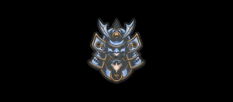 Samurai mask patterns 3D model_25