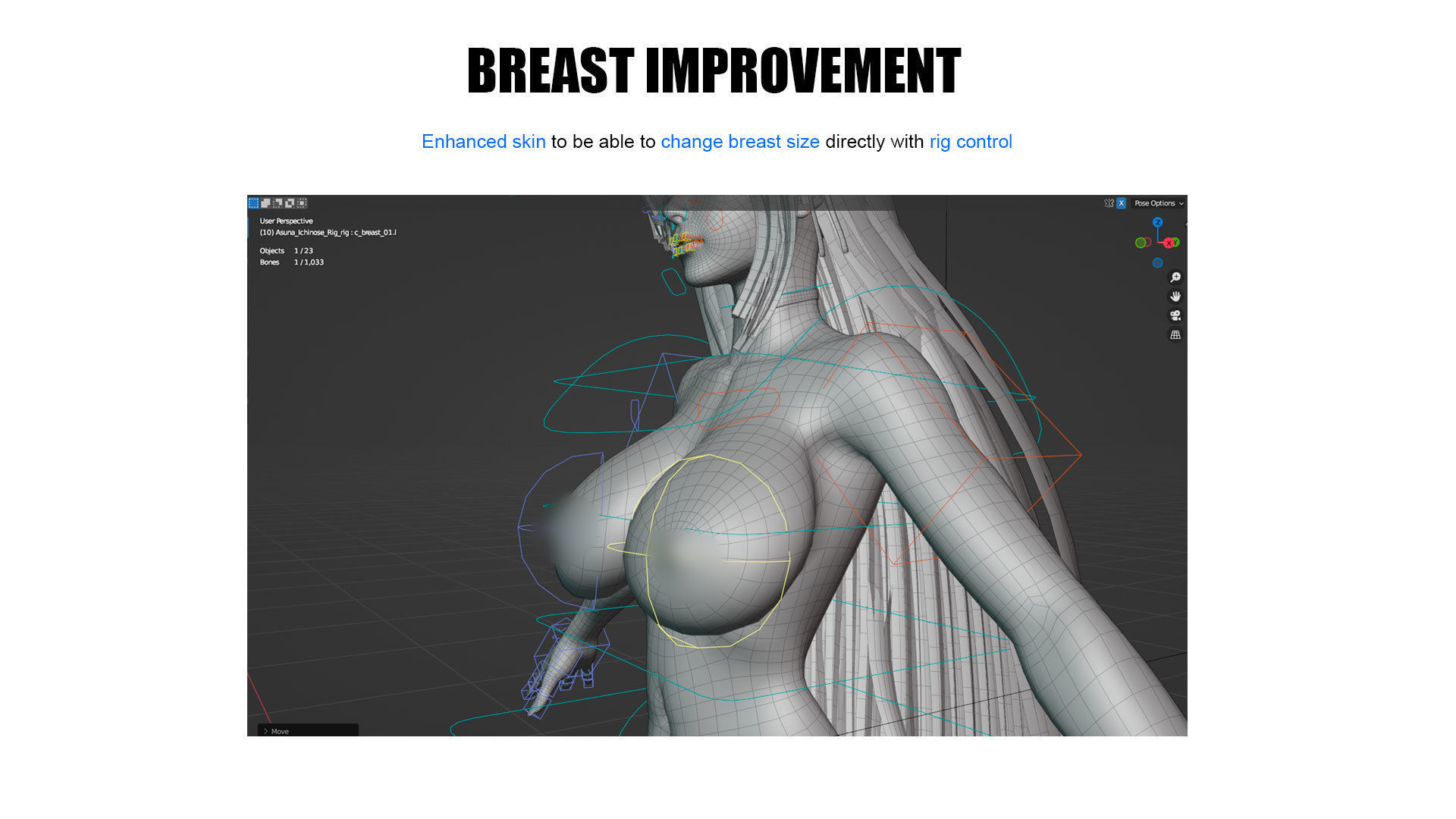 Asuna Ichinose- Game Ready 3D model - UE4 Low-poly 3D model_24