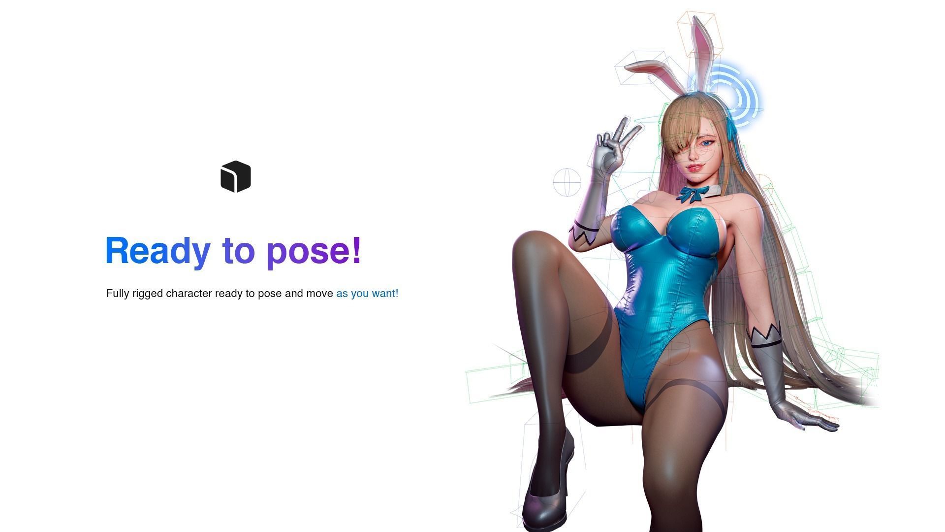 Asuna Ichinose- Game Ready 3D model - UE4 Low-poly 3D model_7