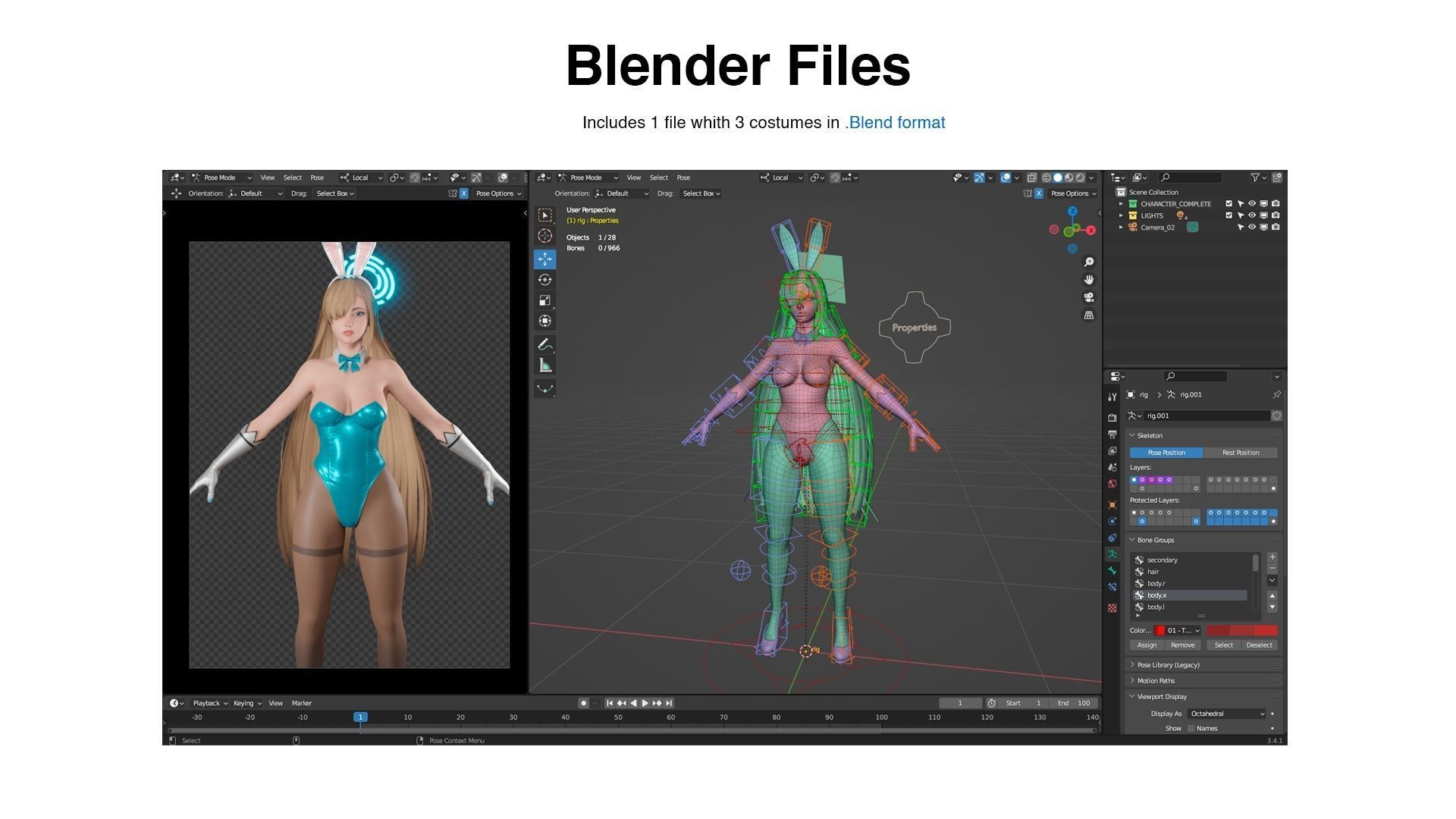 Asuna Ichinose- Game Ready 3D model - UE4 Low-poly 3D model_8