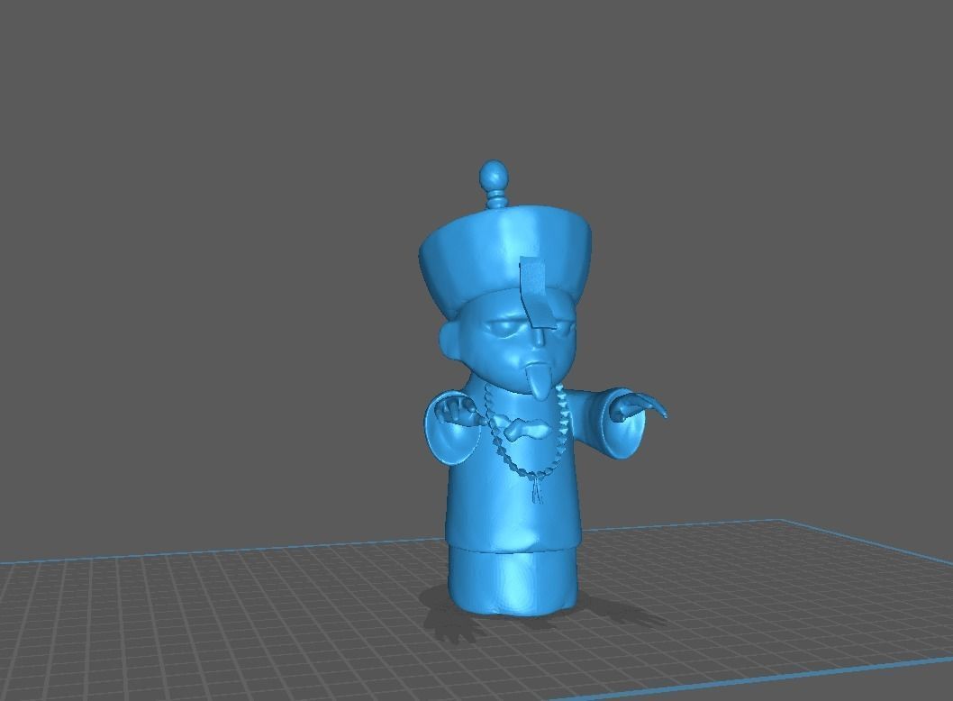 Zombie Hooper Courier DOTA 2 3D Model 3D print model_1