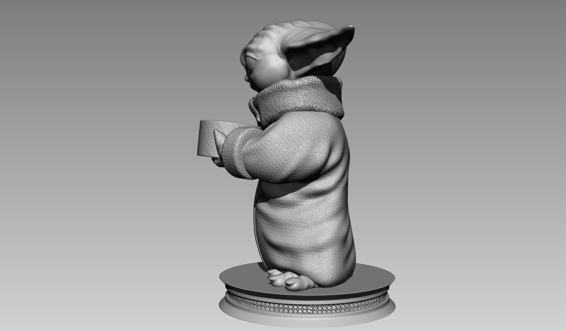The Mandalorian - Baby Yoda - Grogu 3D print model_3