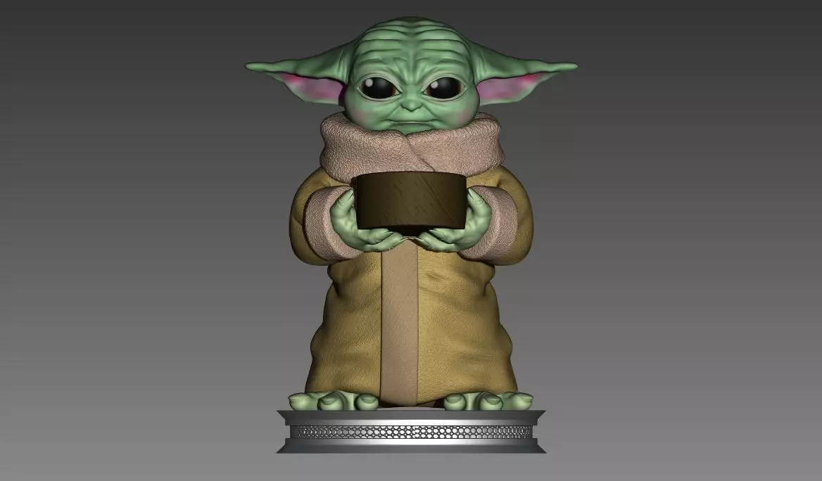 The Mandalorian - Baby Yoda - Grogu 3D print model_0