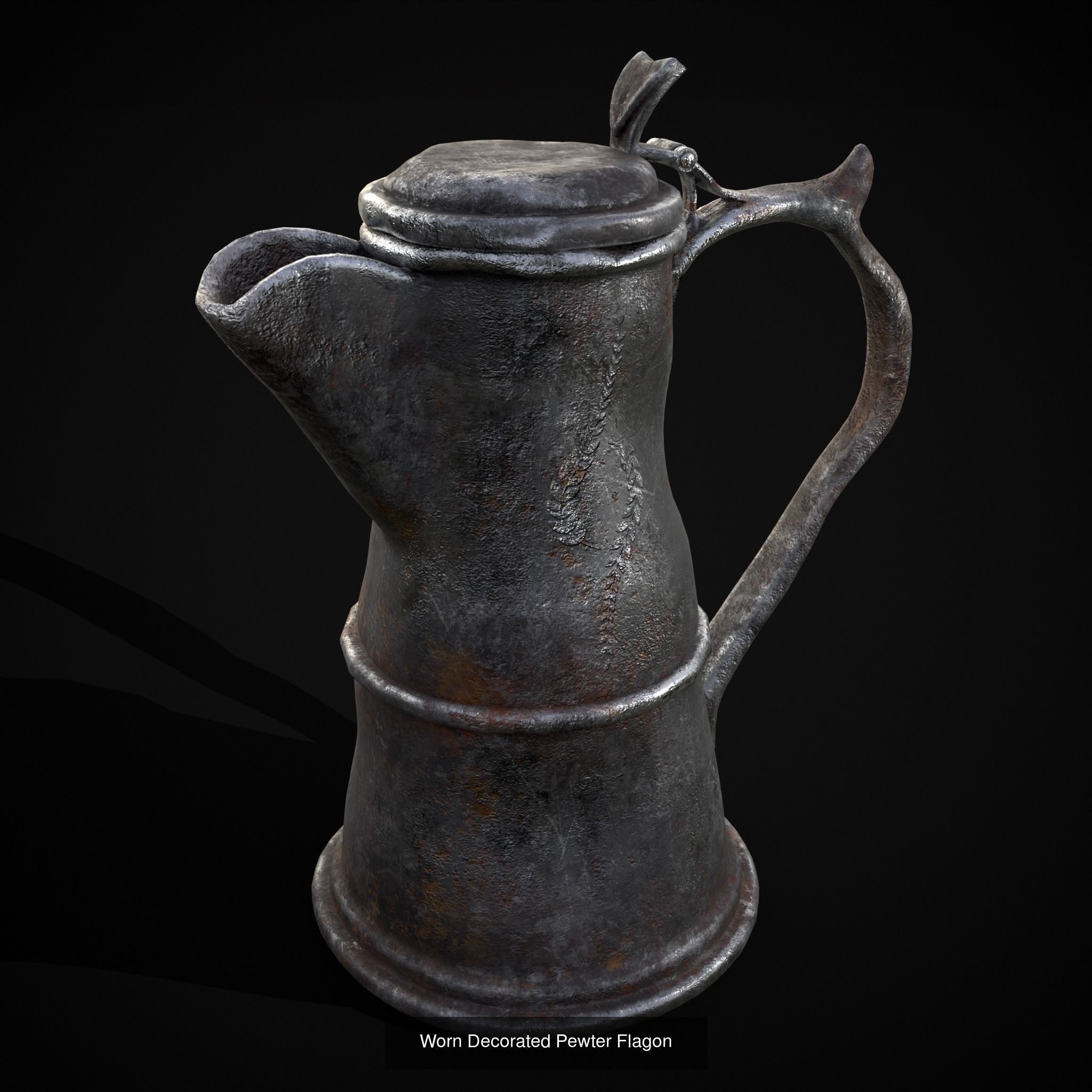 Medieval Prop Mix Thirty Three 3D Model Collection_8
