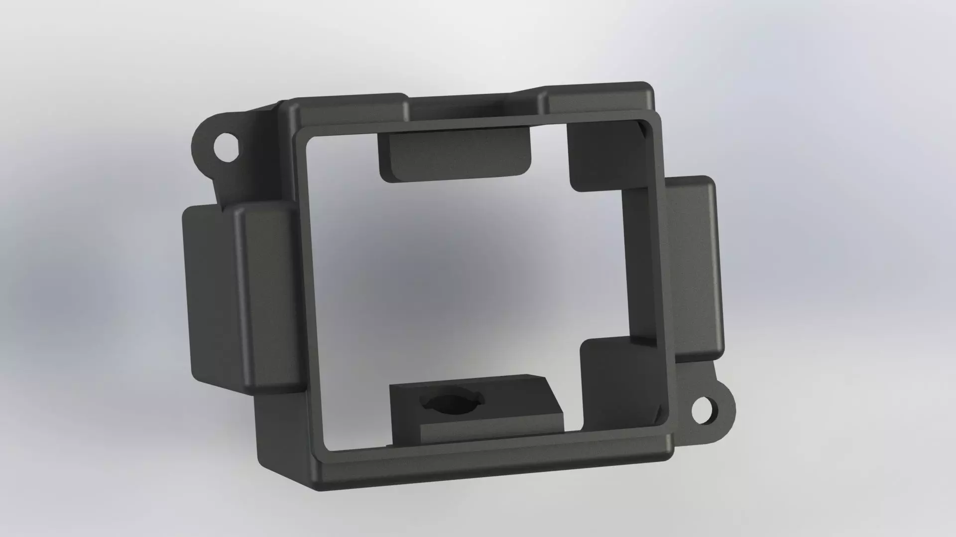 Classic Mini AC blower control switch housing 3D print model_0