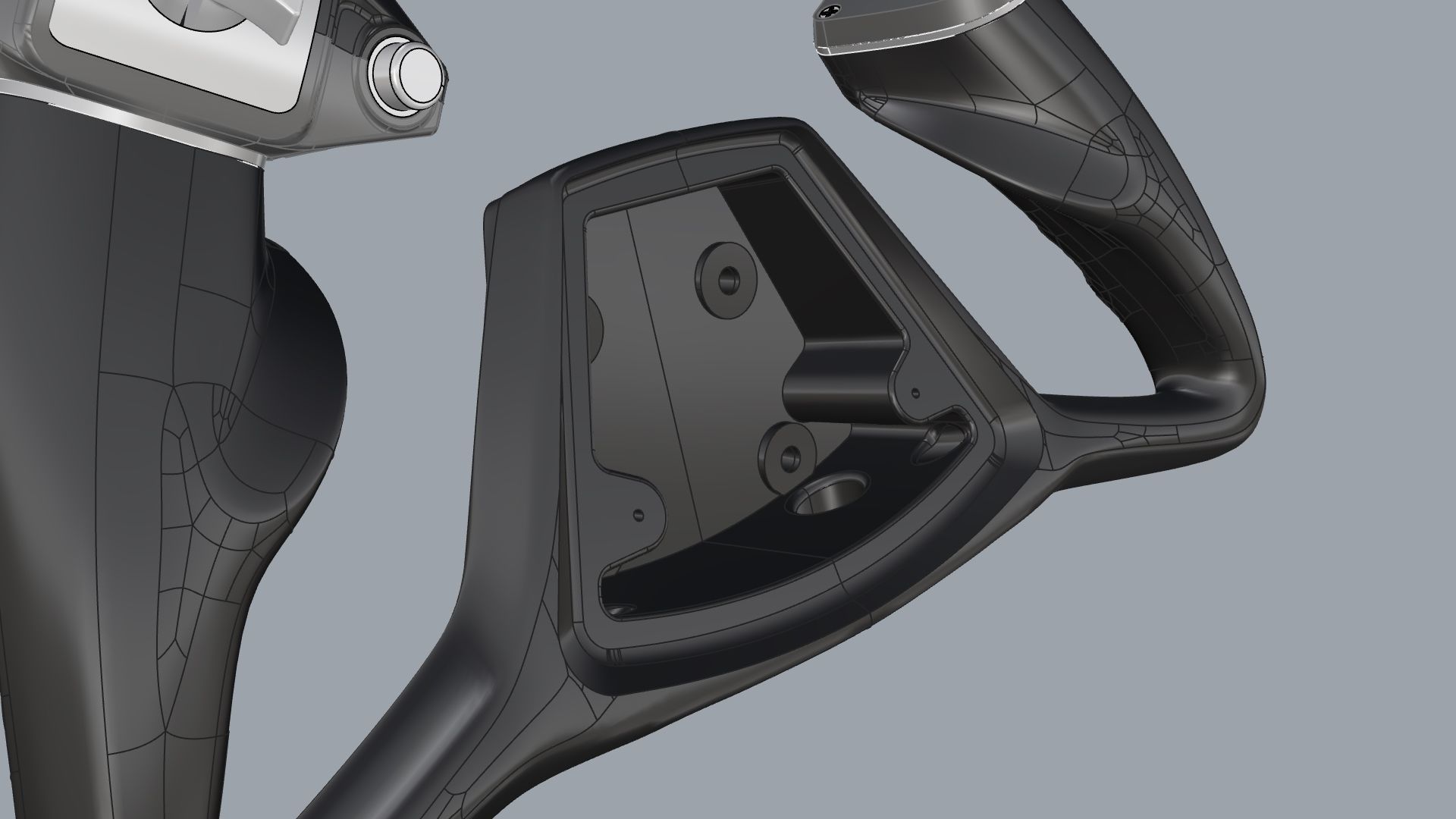 beechcraft king air 350 i yoke 3d model ready to print 3D print model_4