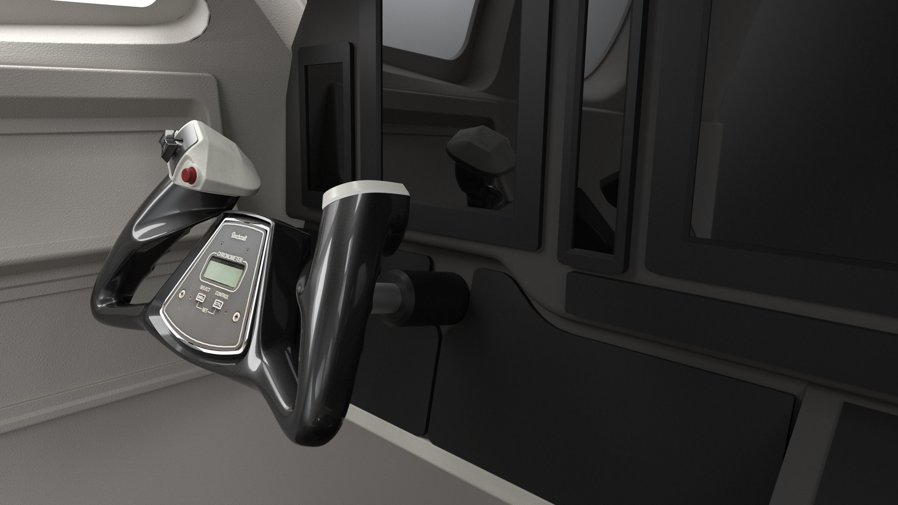 beechcraft king air 350 i yoke 3d model ready to print 3D print model_1