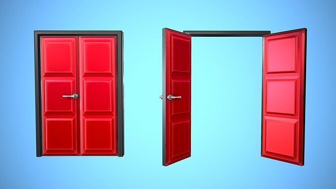DOOR PACK CARTOON STYLIZED 6