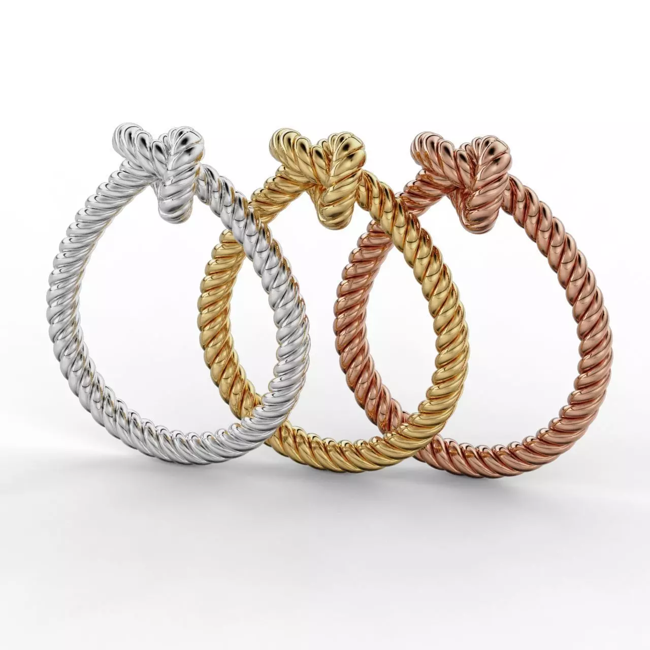 braided ring 3D print model