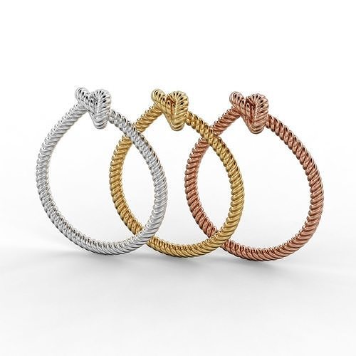 Braided ring  3D print model