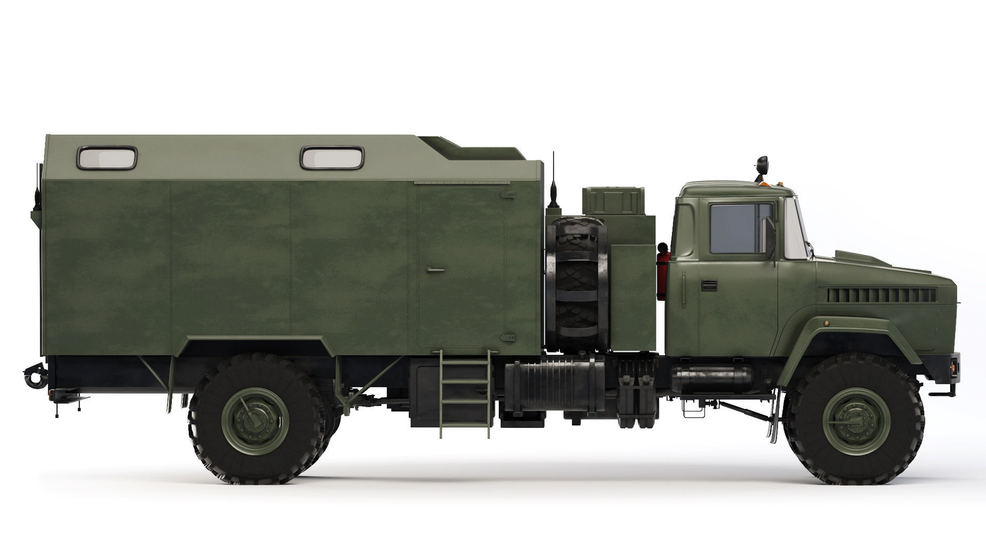 KrAZ 5233 1V26P-2 2018 3D model_5