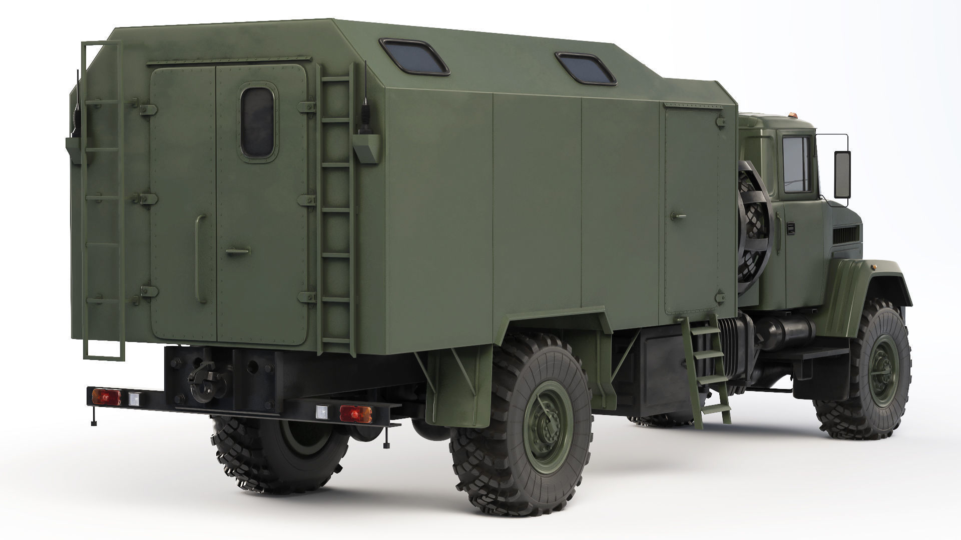 KrAZ 5233 1V26P-2 2018 3D model_4