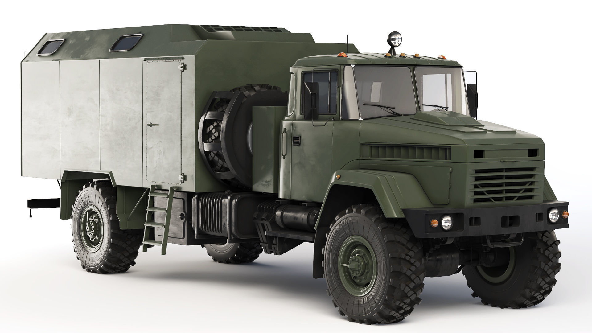 KrAZ 5233 1V26P-2 2018 3D model_6