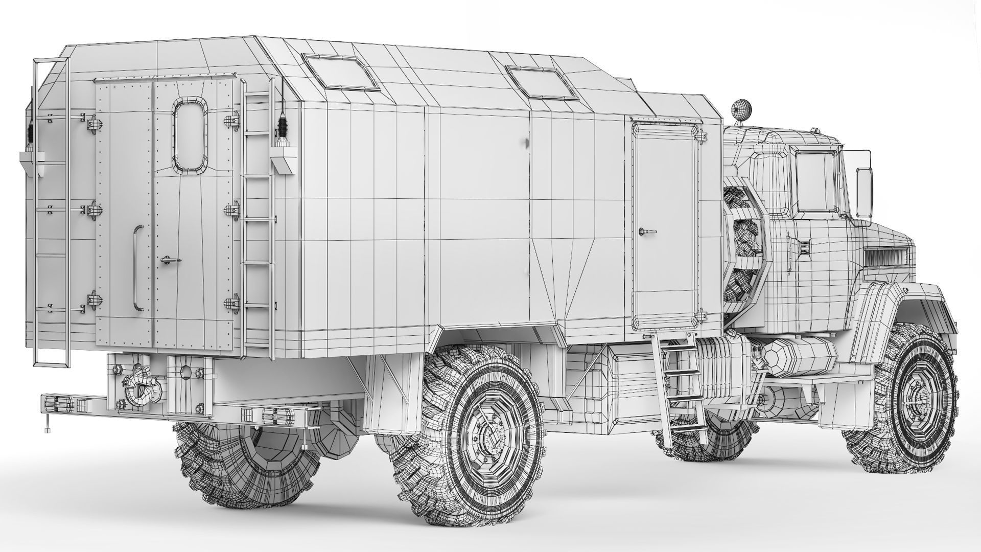 KrAZ 5233 1V26P-2 2018 3D model_9