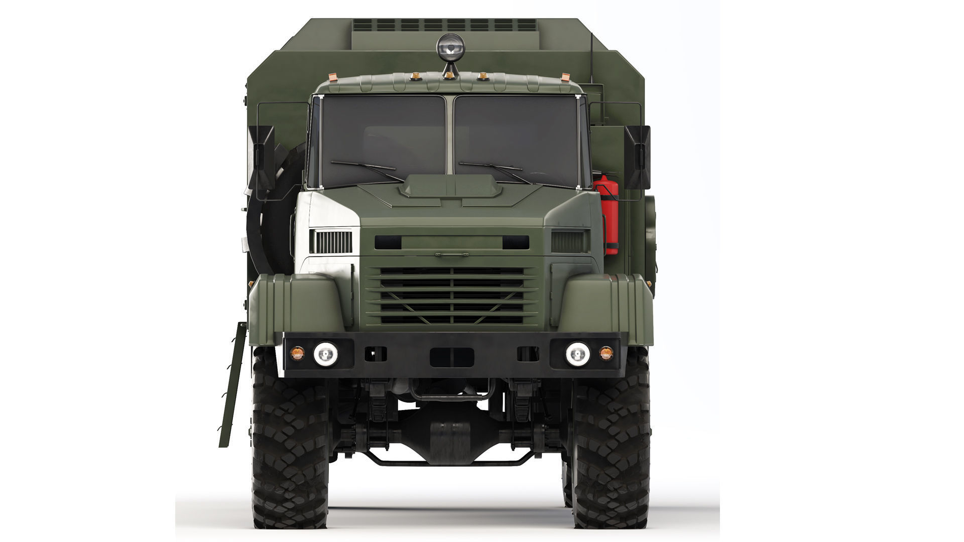 KrAZ 5233 1V26P-2 2018 3D model_7