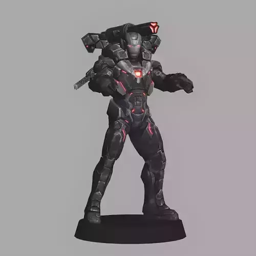 Warmachine Mk4 Avengers Infinity War LOW POLY 3D print model 3D print model