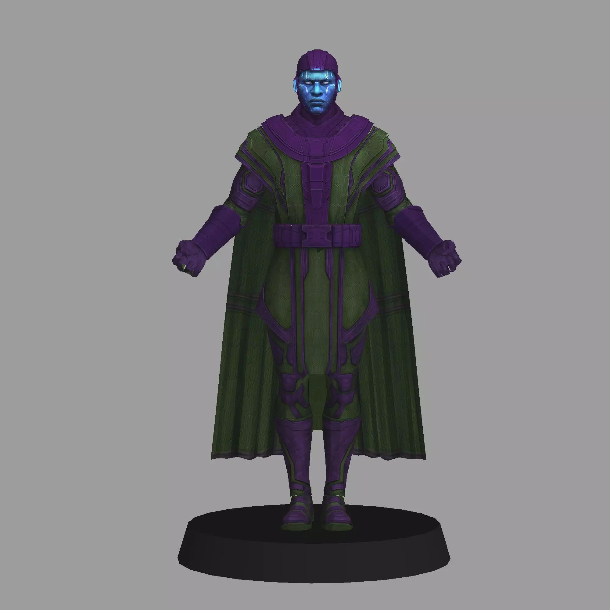 Kang Antman Quantumania LOW POLY 3D print model 3D print model_0