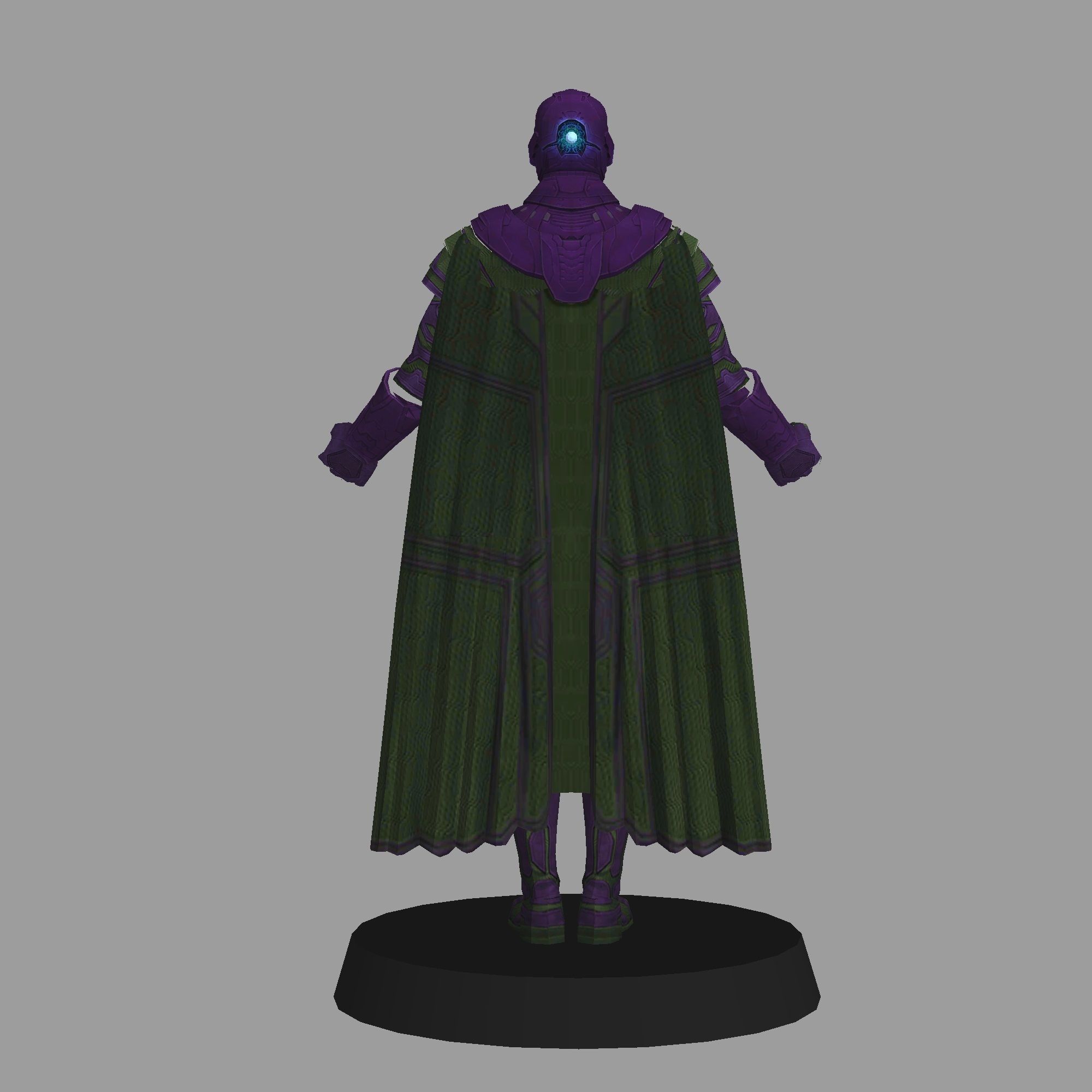 Kang Antman Quantumania LOW POLY 3D print model 3D print model_2