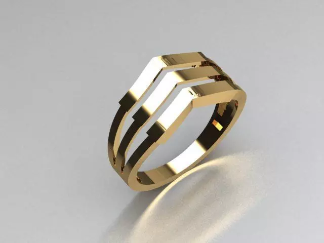 jewelry ring 3D print model_0