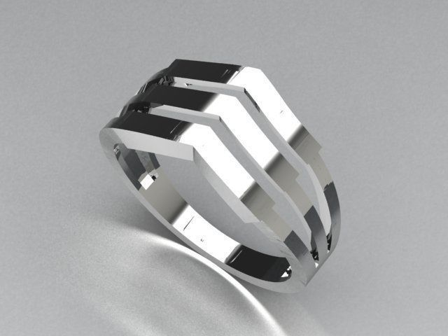 jewelry ring 3D print model_1