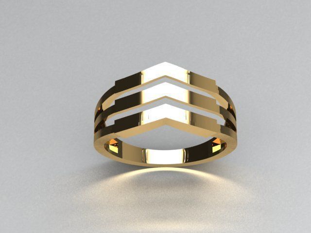 jewelry ring 3D print model_2