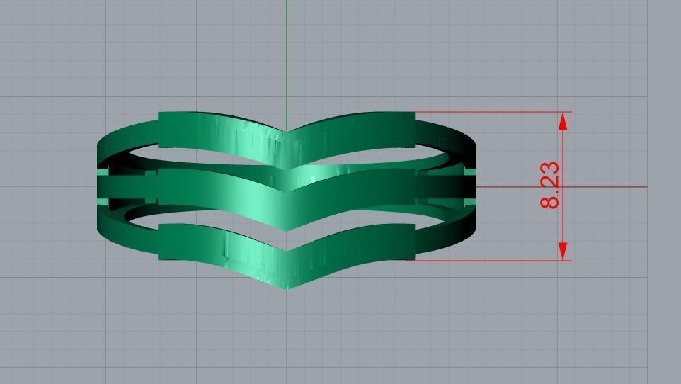 jewelry ring 3D print model_8