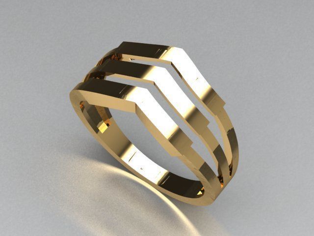 jewelry ring 3D print model_4