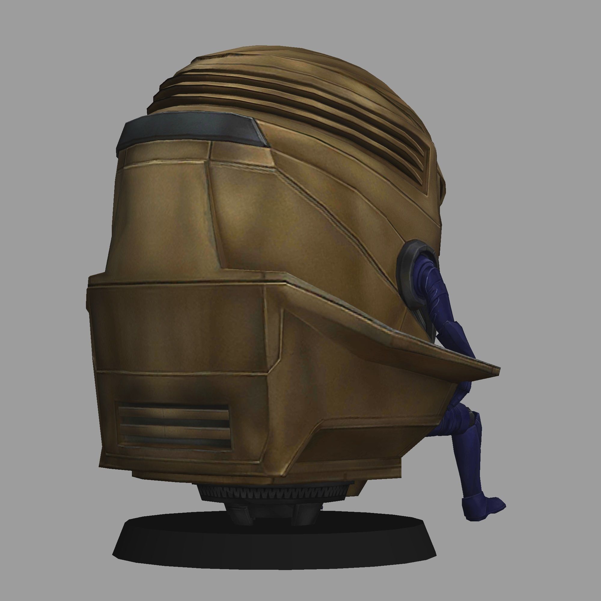 MODOK Antman Quantumania LOW POLY 3D print model 3D print model_3