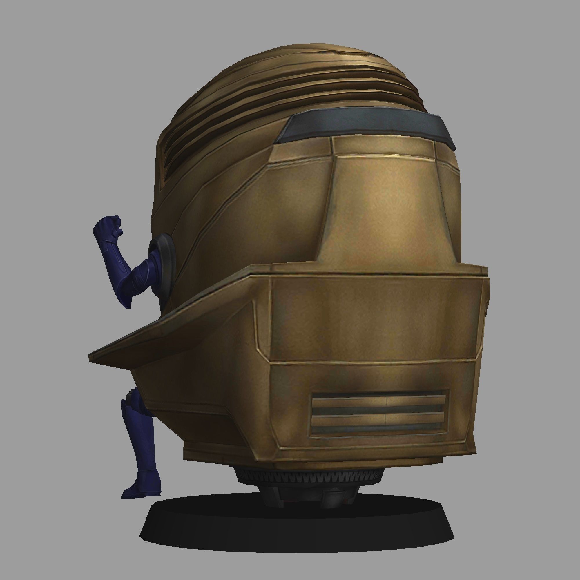 MODOK Antman Quantumania LOW POLY 3D print model 3D print model_2