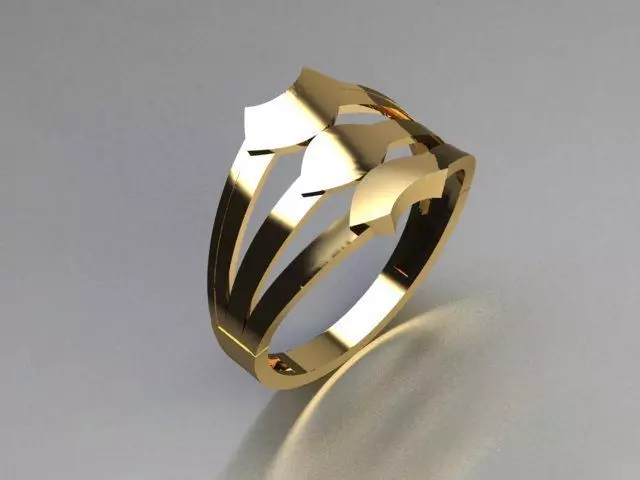 jewelry ring 3D print model_0