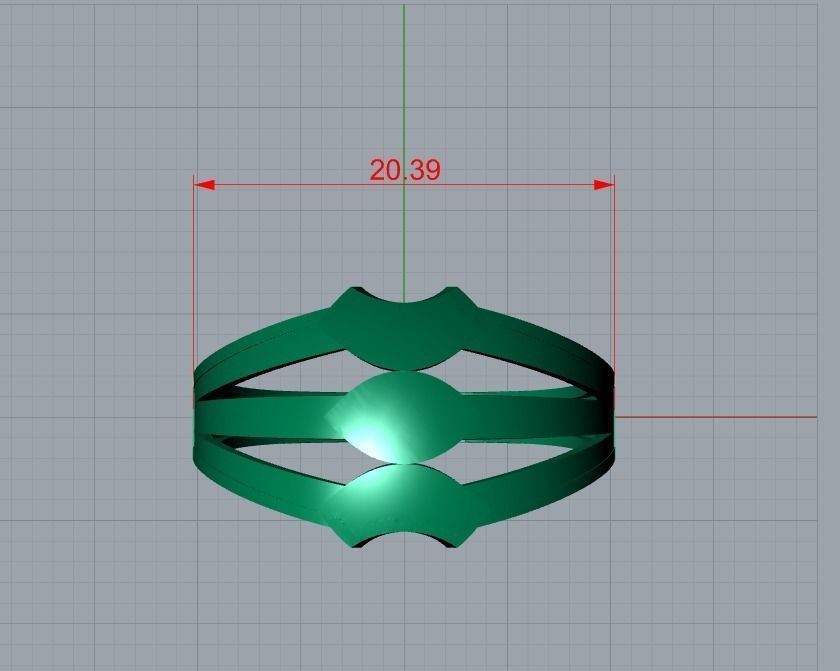 jewelry ring 3D print model_8