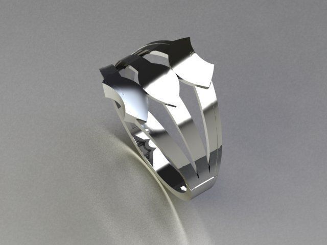 jewelry ring 3D print model_1