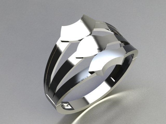 jewelry ring 3D print model_5