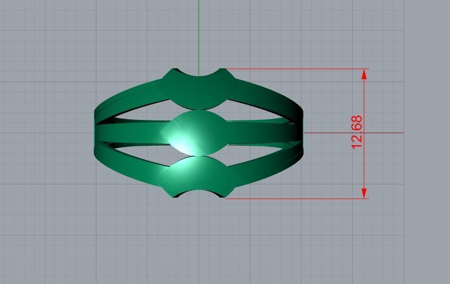 jewelry ring 3D print model_9