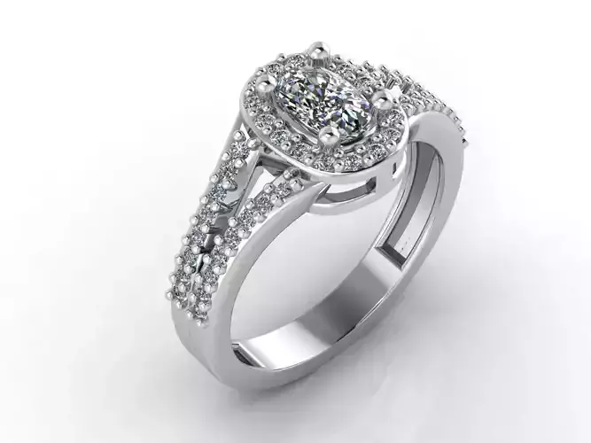 Women Rings 3DM STL Womens Rings DiamondDetails 3D print model