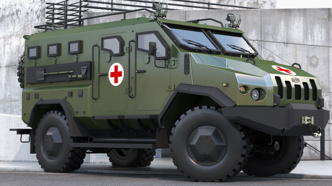 APC Varta Ambulance  3D model_1