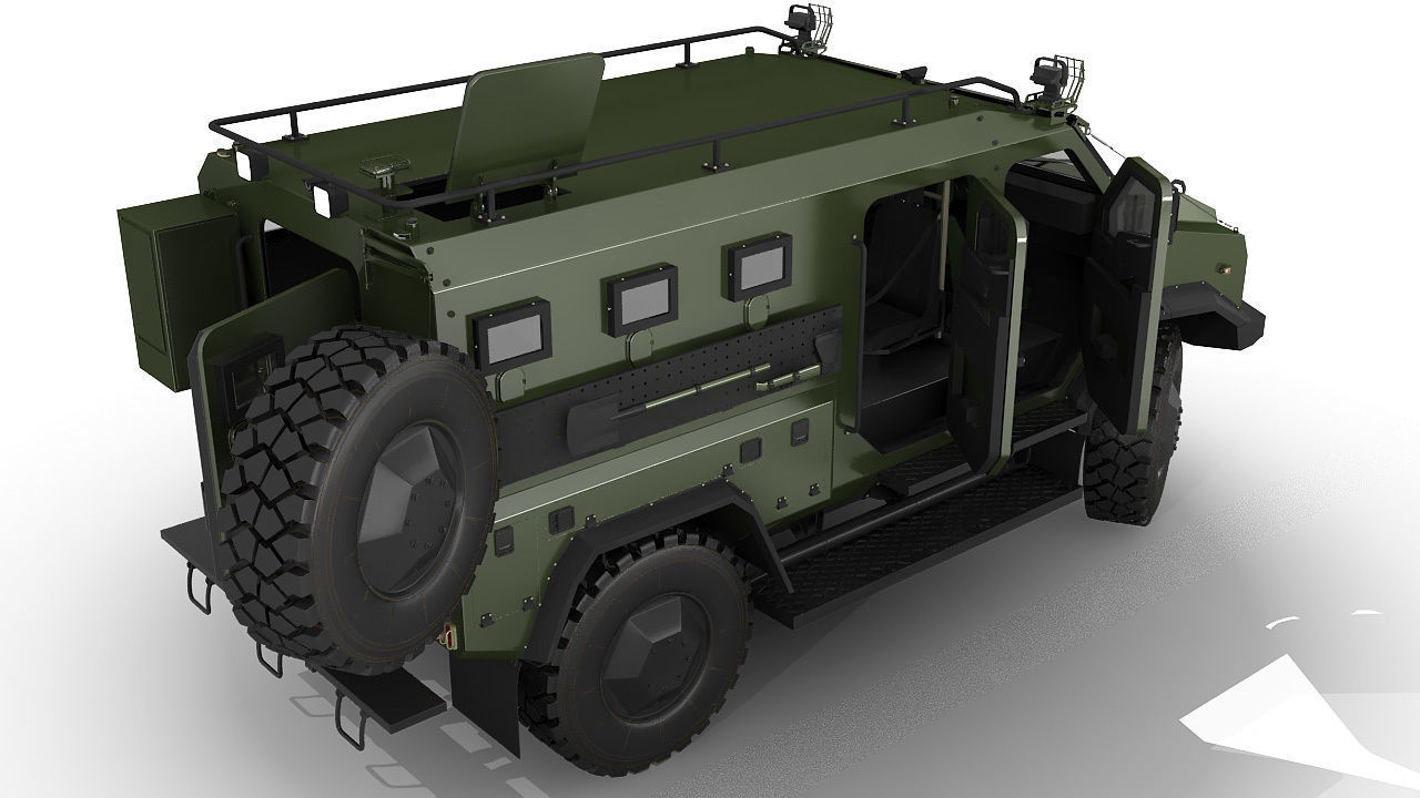 APC Varta Ambulance  3D model_13