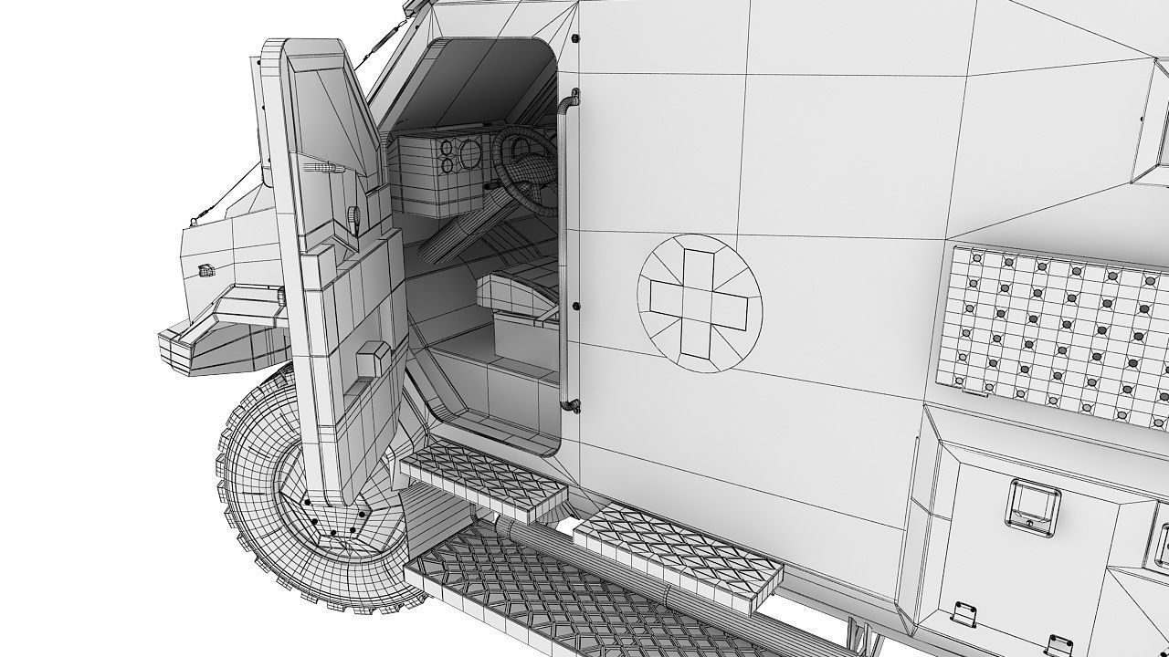 APC Varta Ambulance  3D model_36
