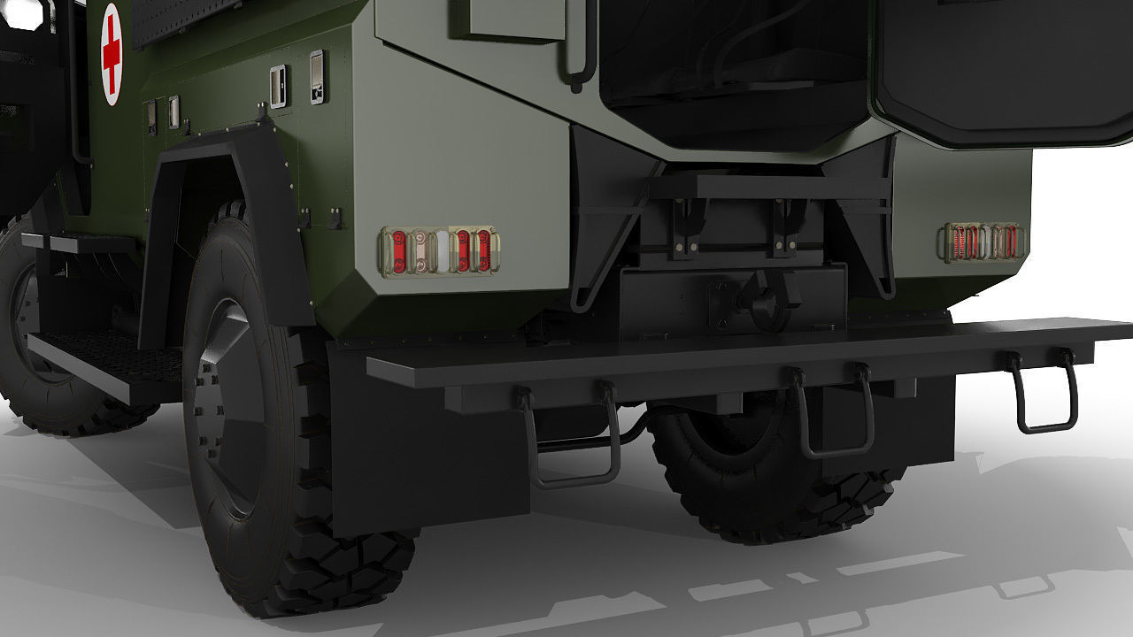 APC Varta Ambulance  3D model_16