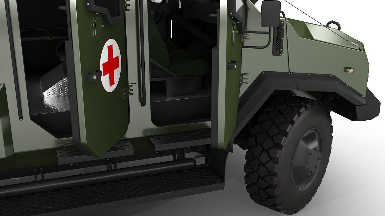 APC Varta Ambulance  3D model_18