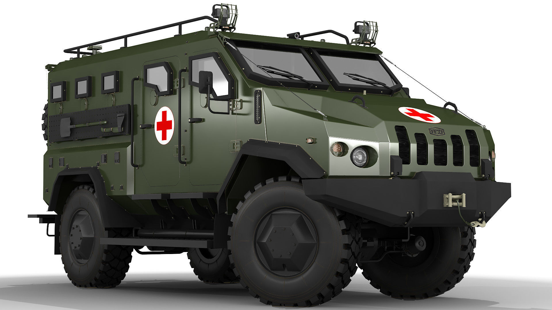 APC Varta Ambulance  3D model_2