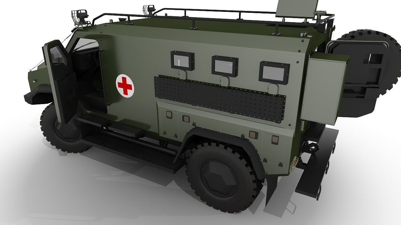 APC Varta Ambulance  3D model_17