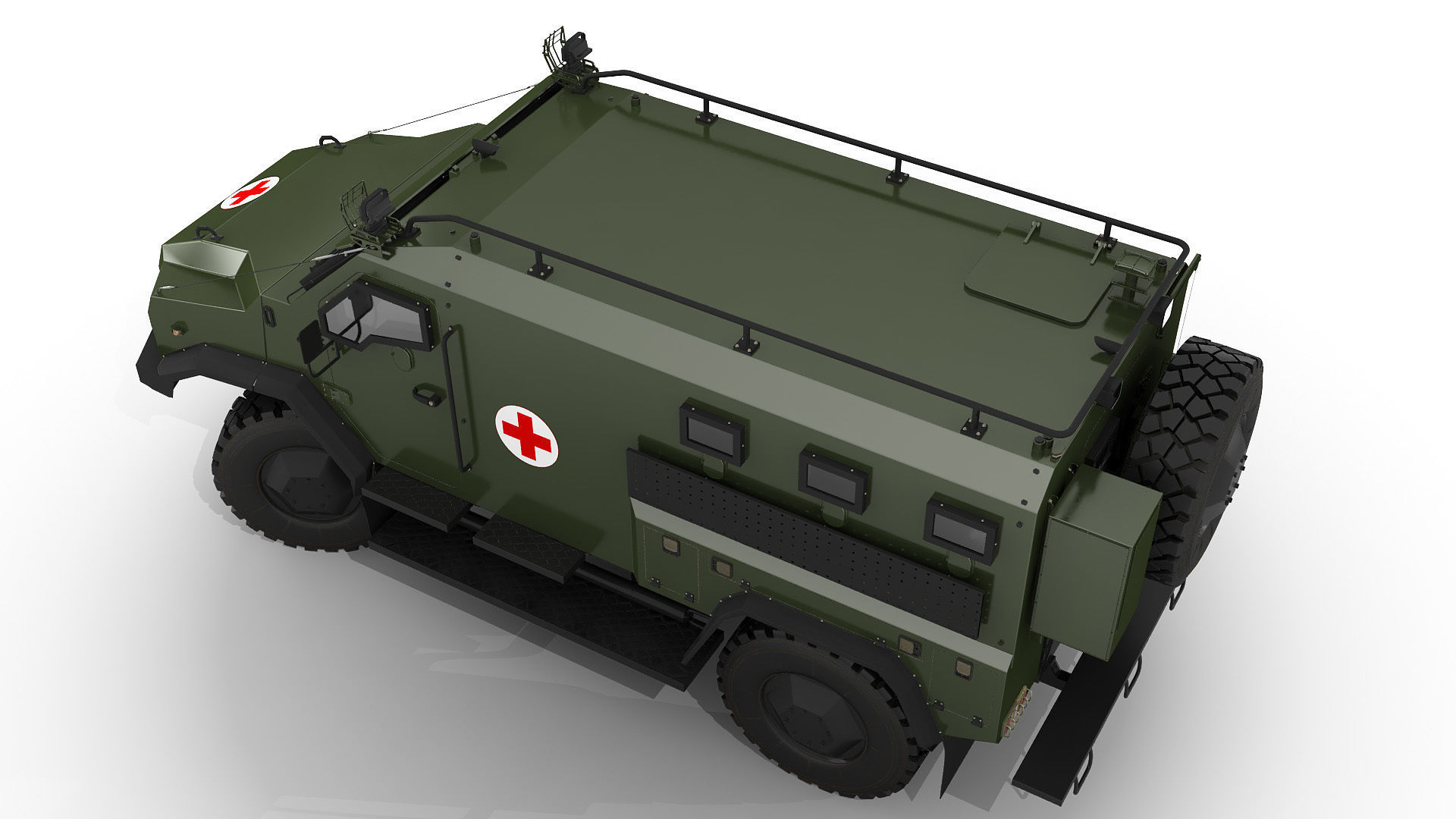 APC Varta Ambulance  3D model_9